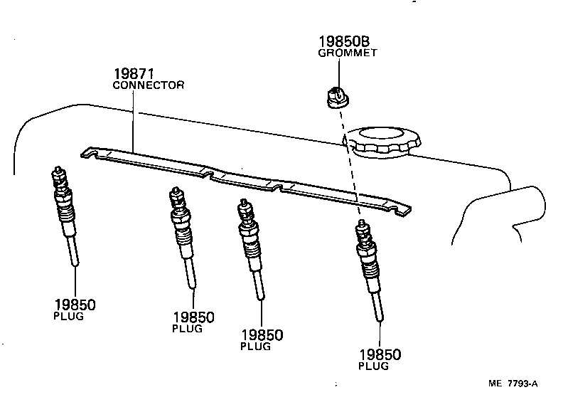  TOYOACE |  IGNITION COIL SPARK PLUG