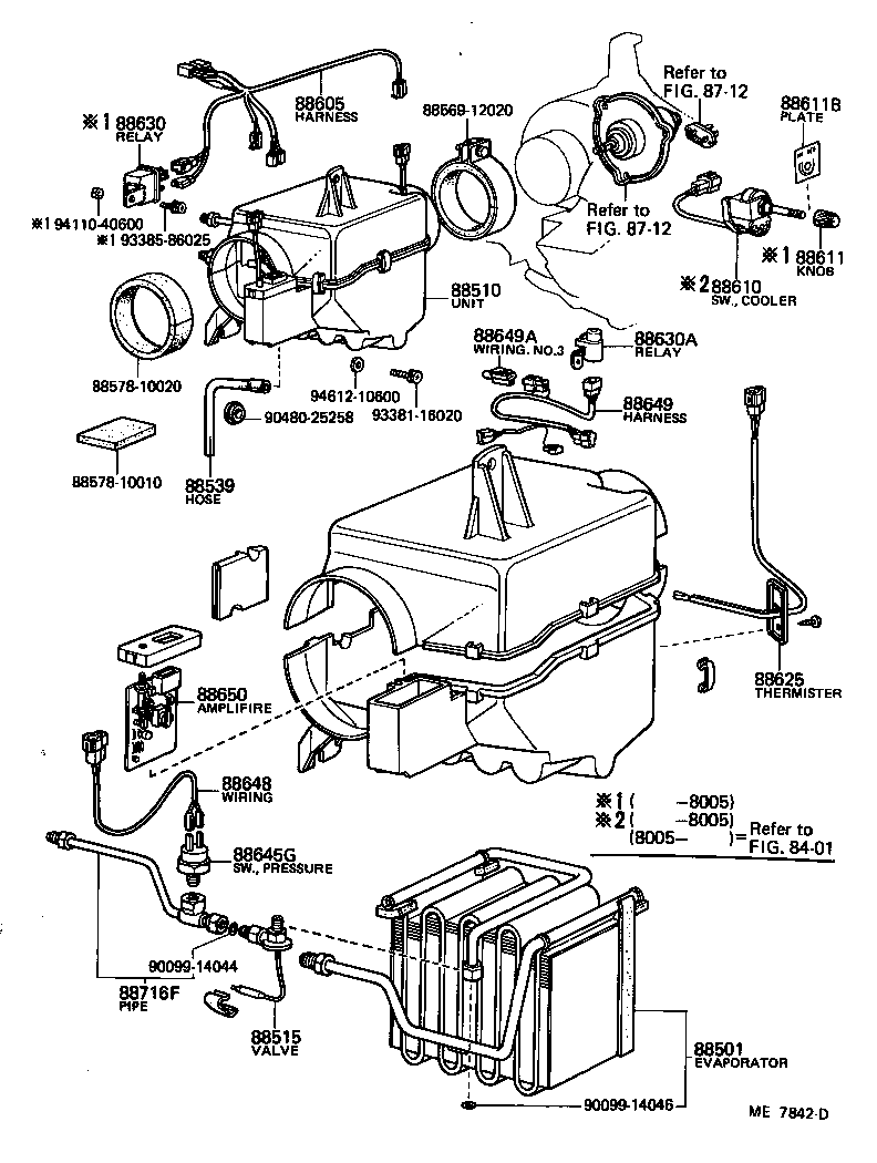  STARLET |  HEATING AIR CONDITIONING COOLER UNIT