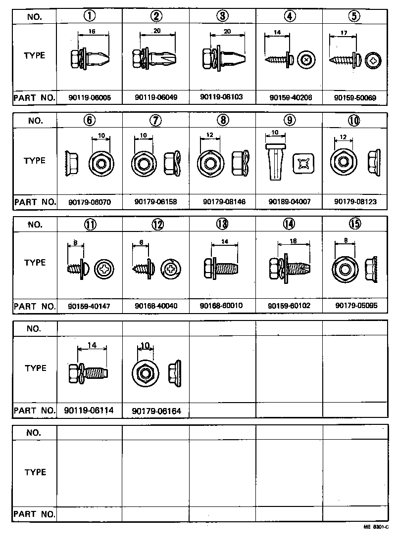  CROWN |  WIRING CLAMP