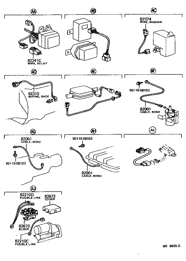  HIACE |  WIRING CLAMP