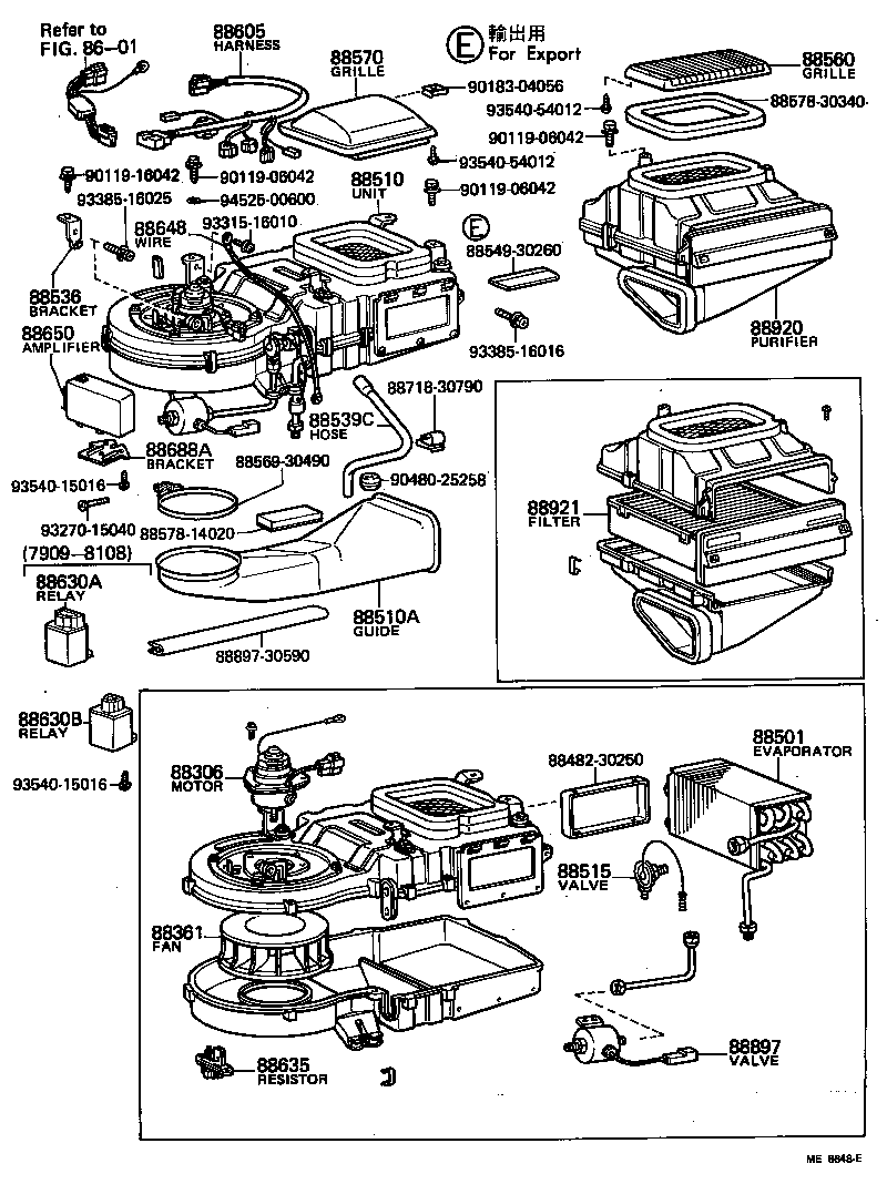  CROWN |  HEATING AIR CONDITIONING COOLER UNIT