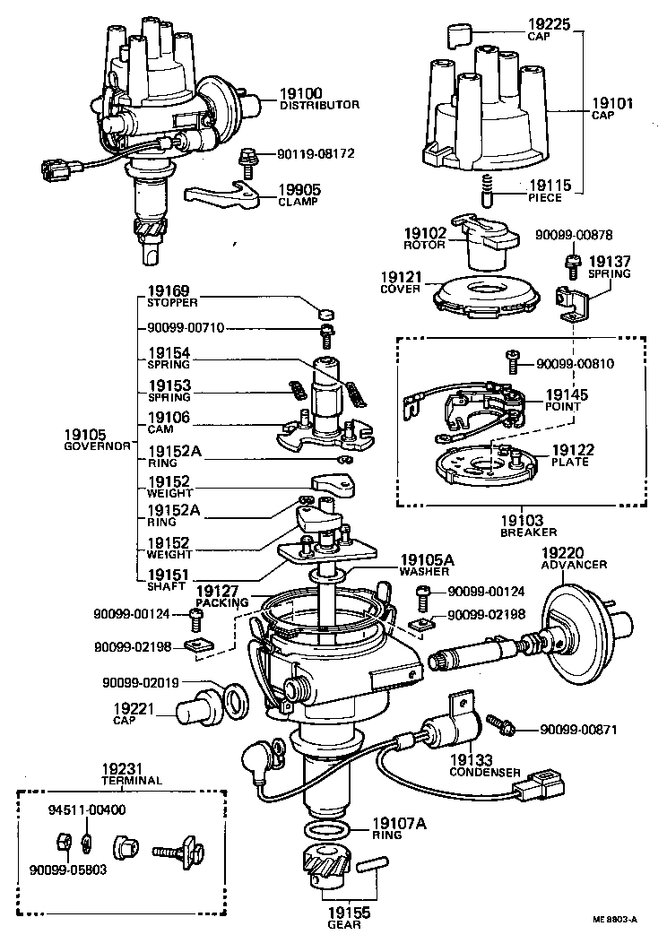  HILUX |  DISTRIBUTOR