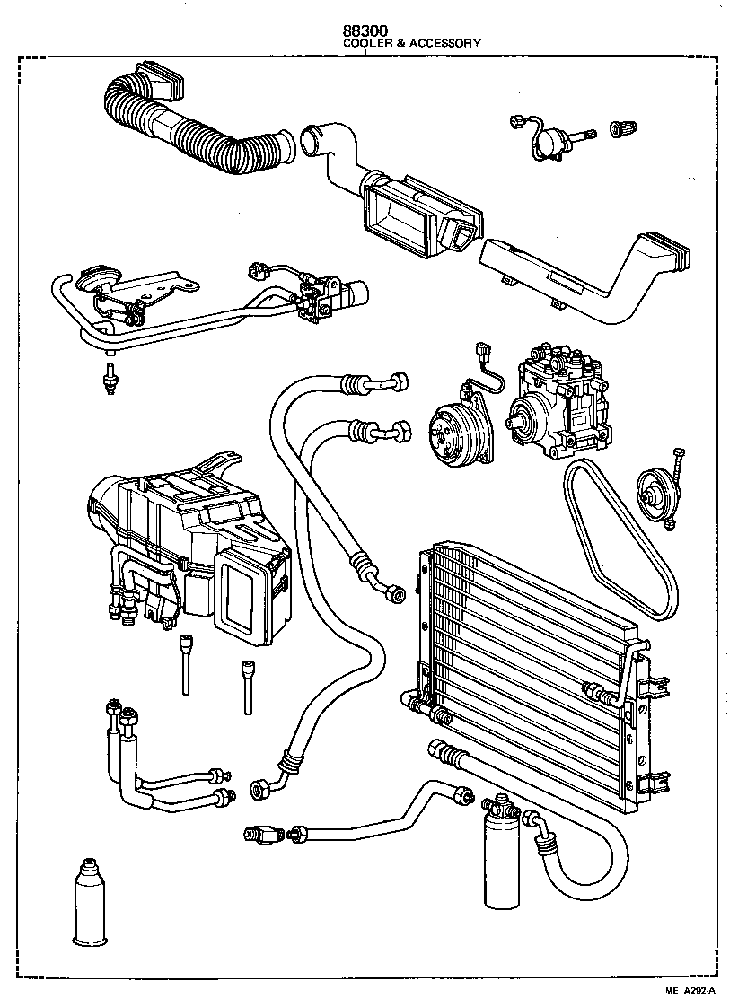  LITEACE |  HEATING AIR CONDITIONING SET