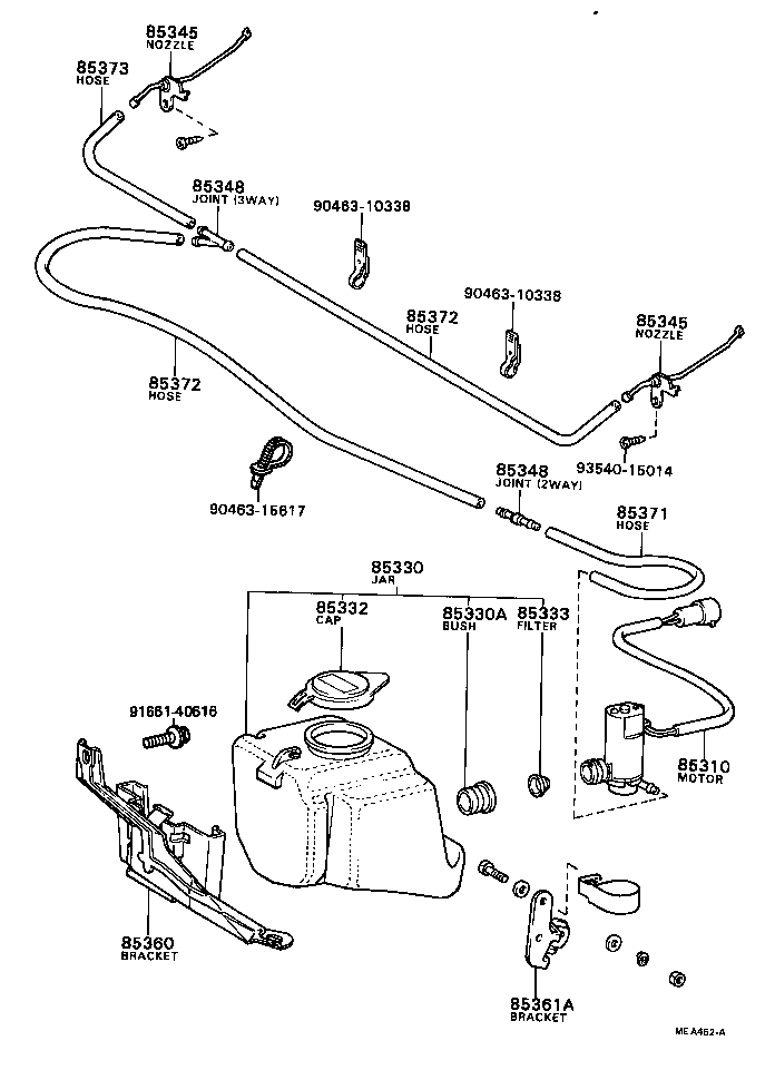  HILUX |  WINDSHIELD WASHER