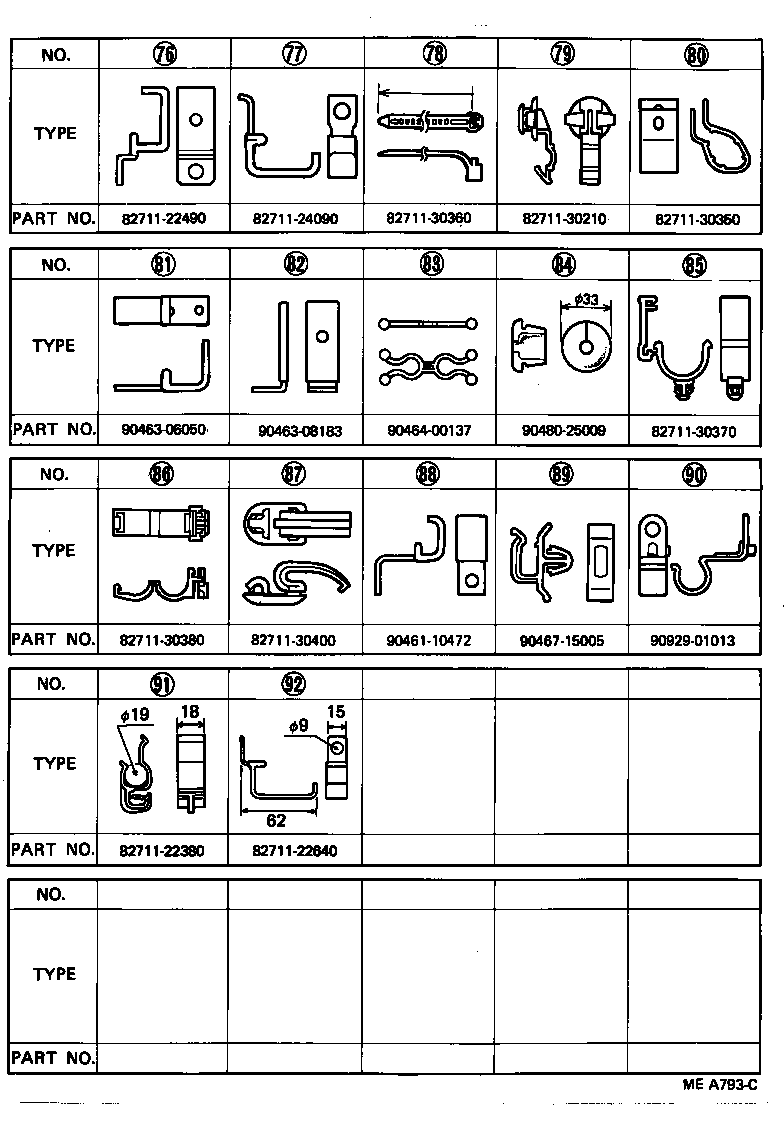 CROWN |  WIRING CLAMP