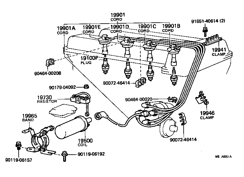  CELICA |  IGNITION COIL SPARK PLUG