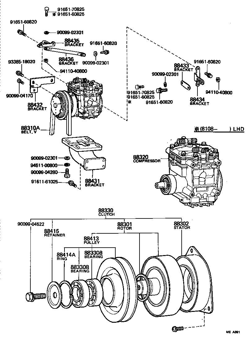  CROWN |  HEATING AIR CONDITIONING COMPRESSOR