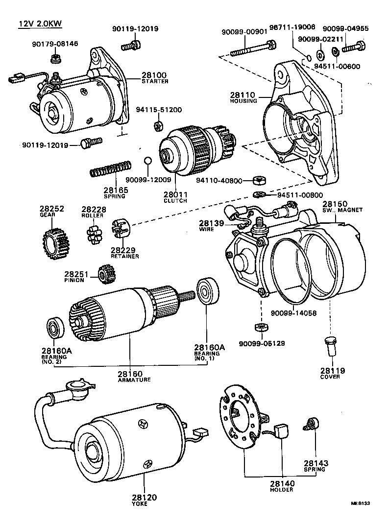  HILUX |  STARTER