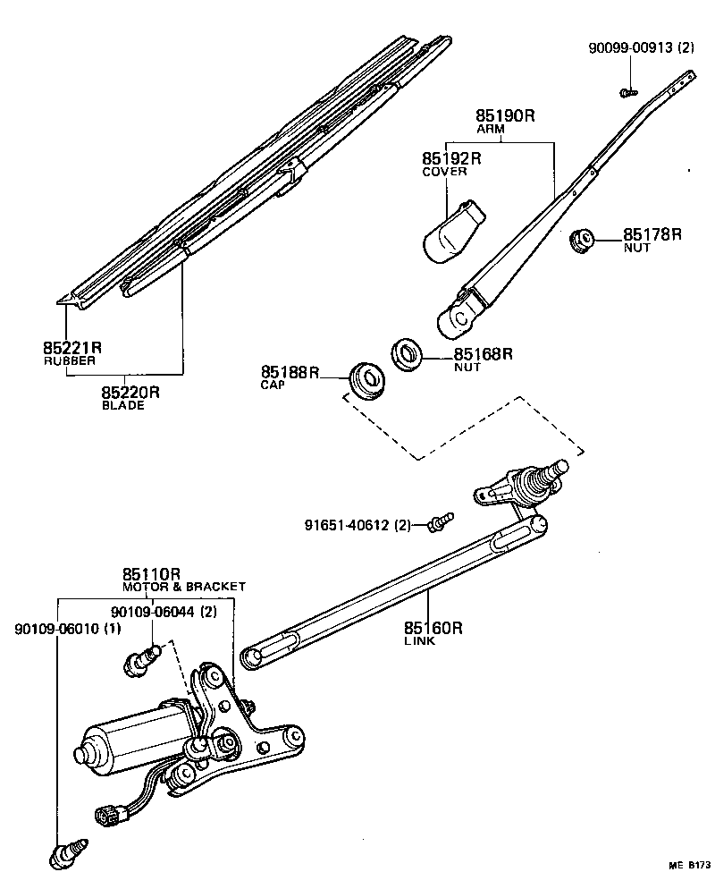  CELICA |  REAR WIPER