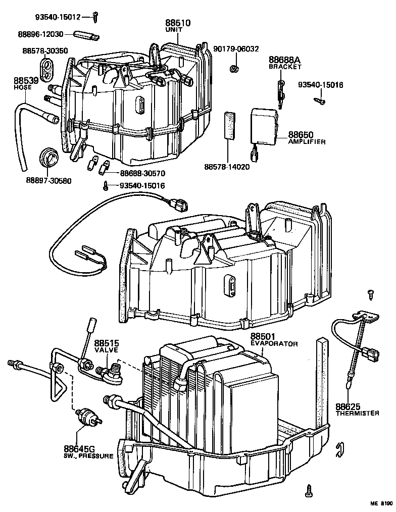  CROWN |  HEATING AIR CONDITIONING COOLER UNIT