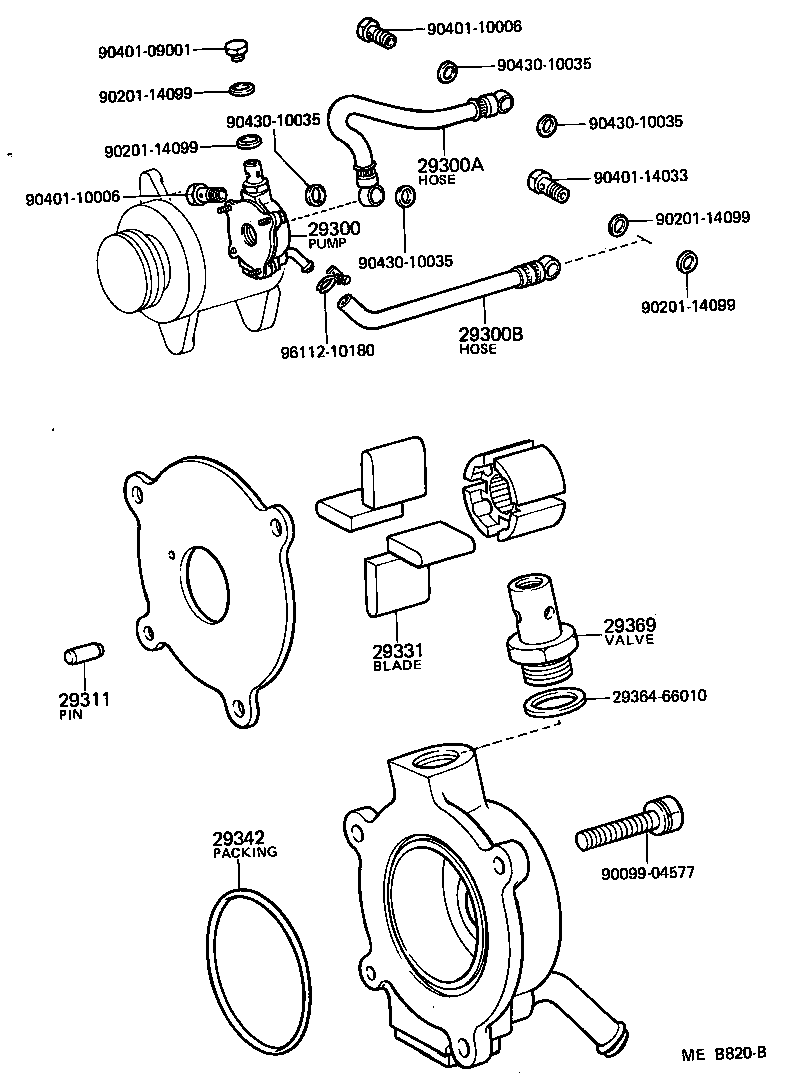  LAND CRUISER 40 |  VACUUM PUMP