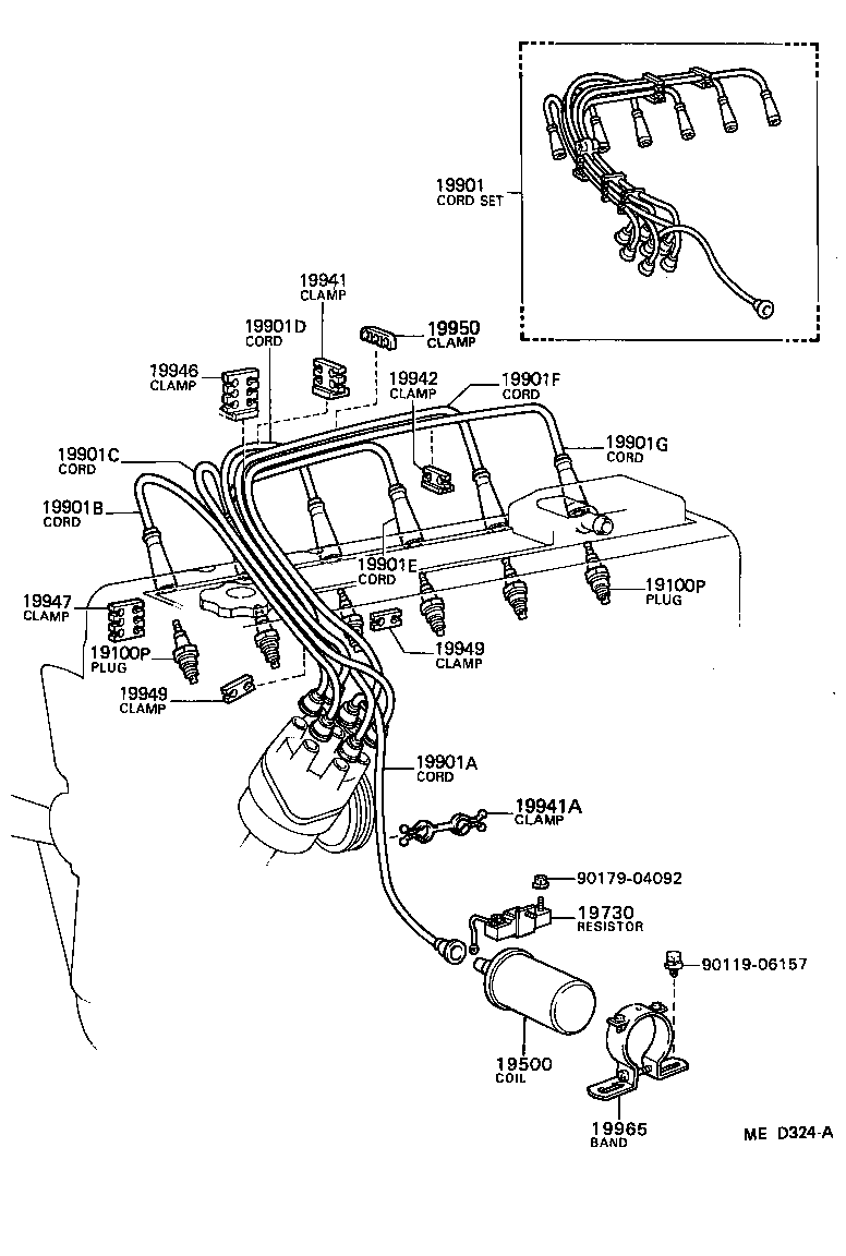  CELICA |  IGNITION COIL SPARK PLUG