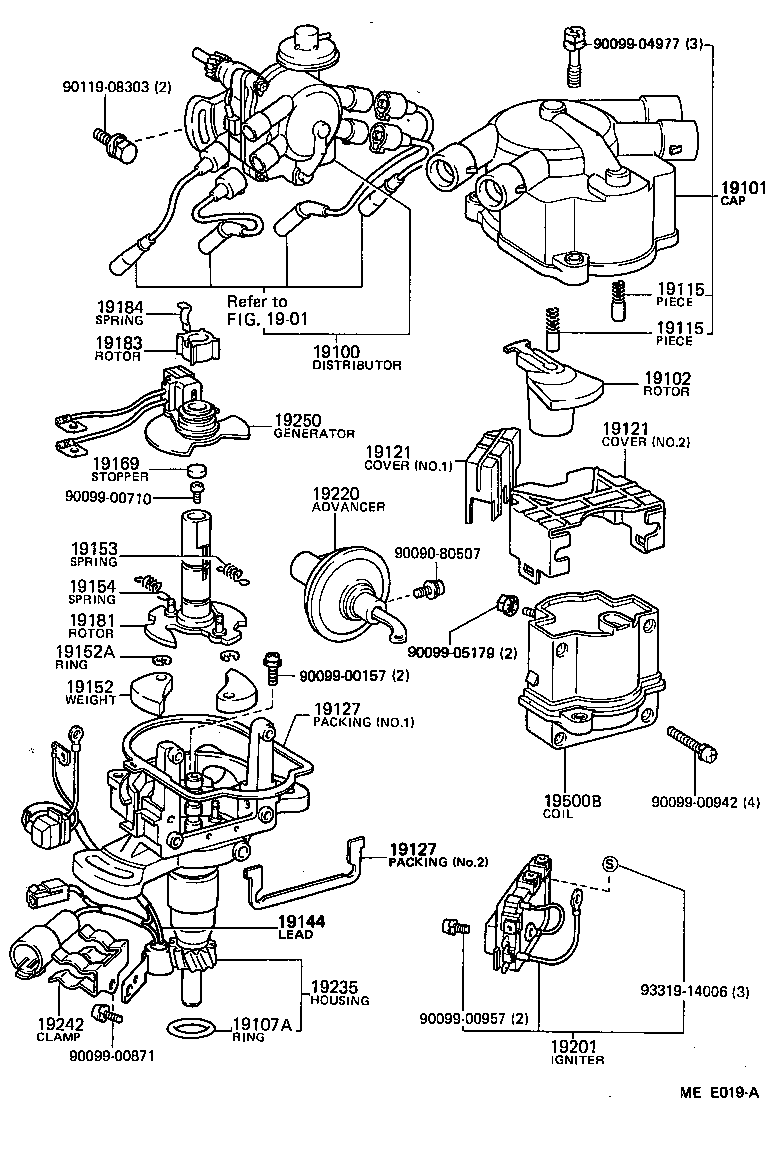  CELICA |  DISTRIBUTOR