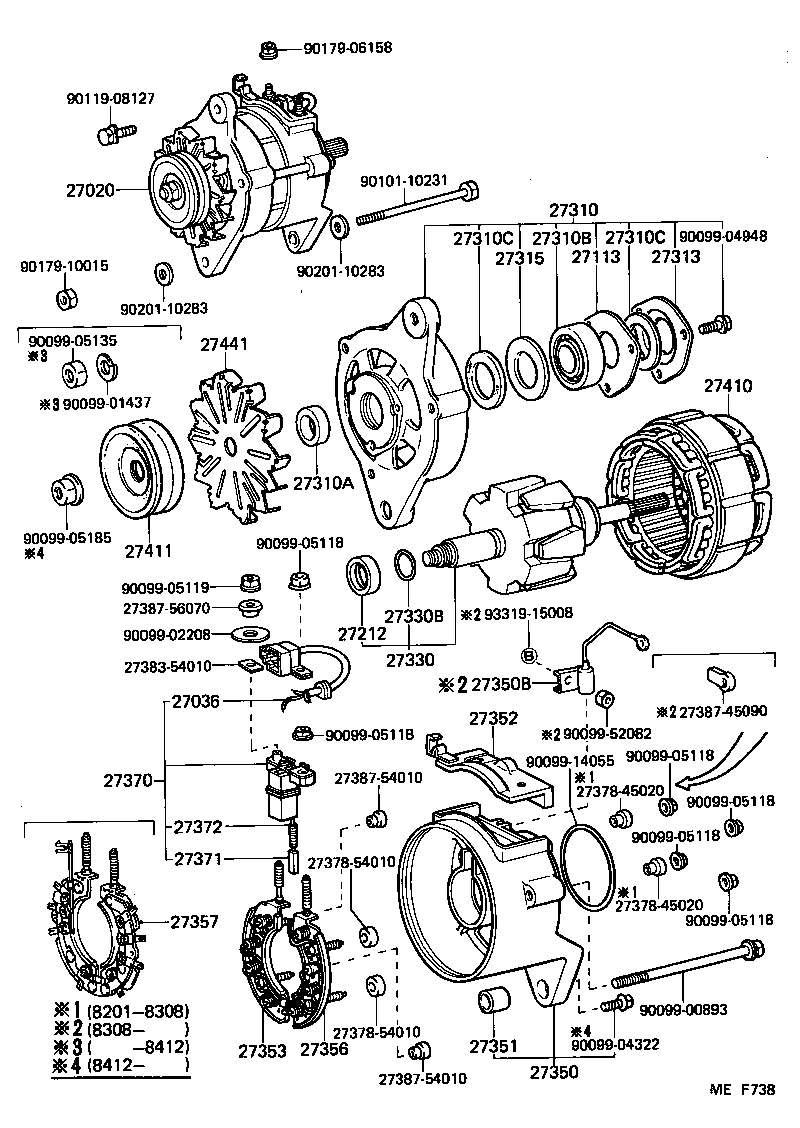  TOYOACE |  ALTERNATOR