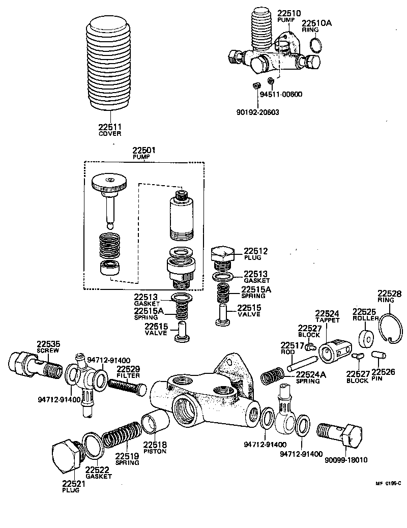  TOYOACE |  FUEL FEED PUMP