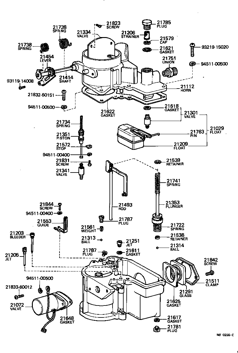 LAND CRUISER 40 45 55 |  CARBURETOR