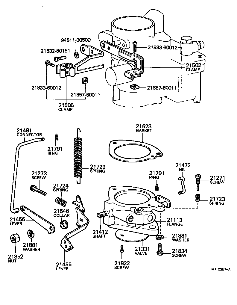  LAND CRUISER 40 45 55 |  CARBURETOR