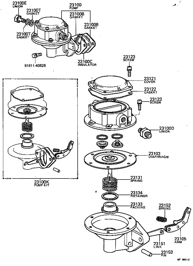  TOYOACE |  FUEL PUMP PIPE