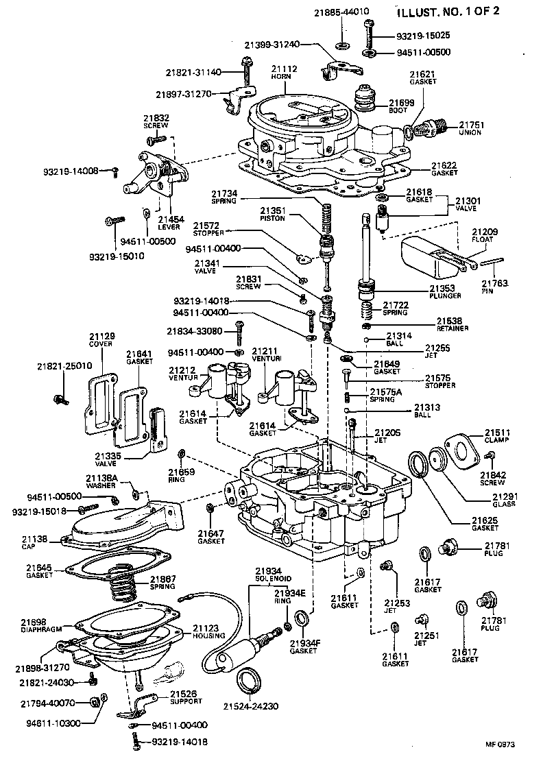  TOYOACE |  CARBURETOR