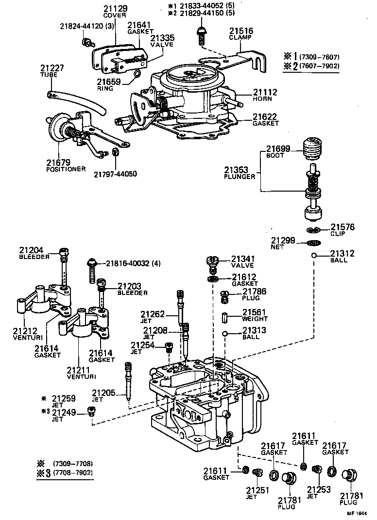  TOYOACE |  CARBURETOR