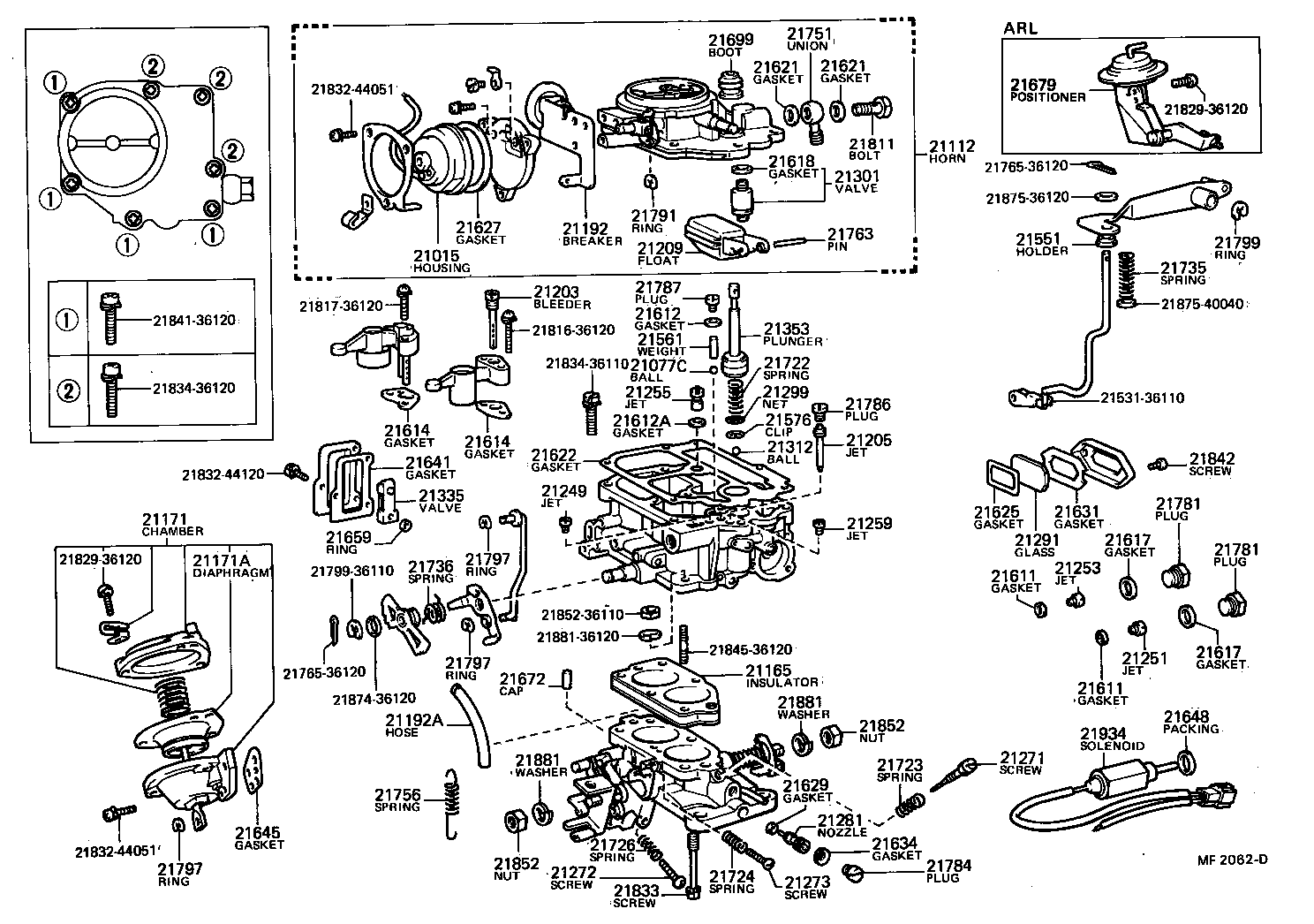  HILUX |  CARBURETOR