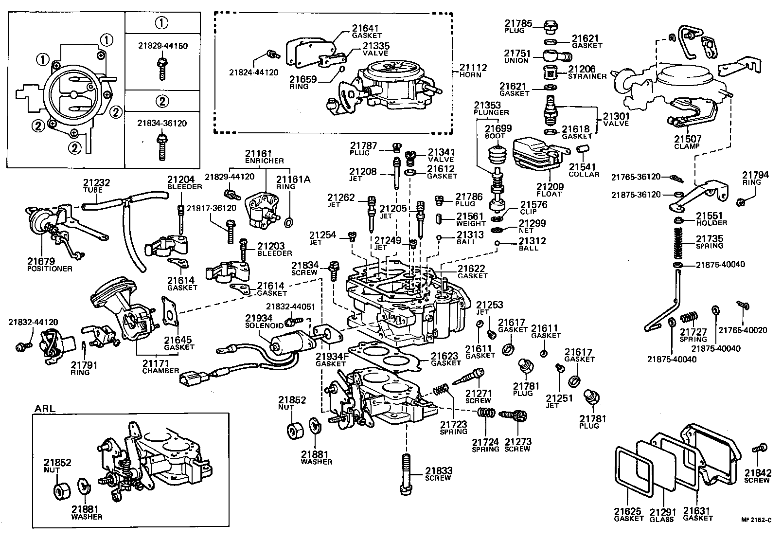  TOYOACE |  CARBURETOR