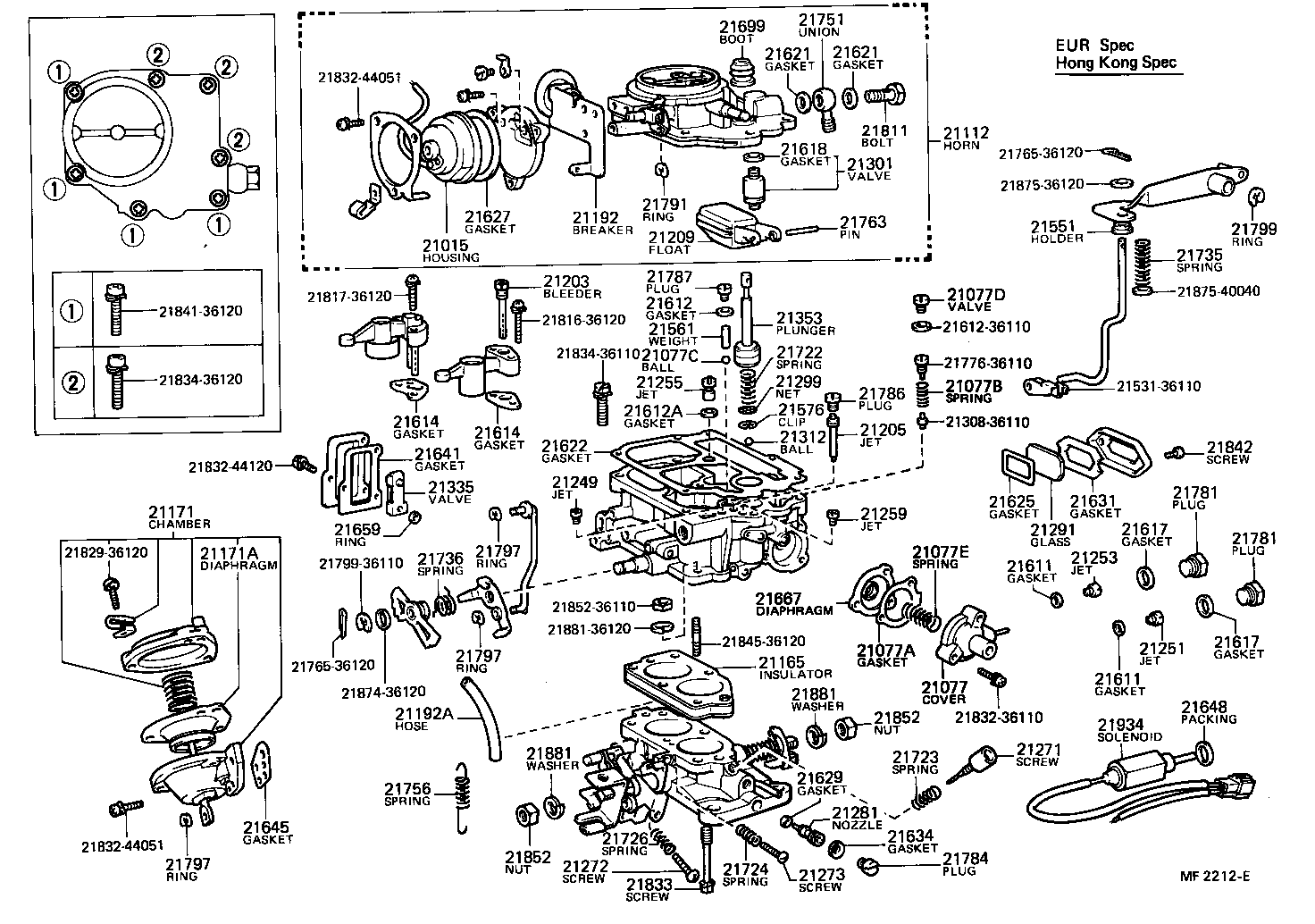  HILUX |  CARBURETOR