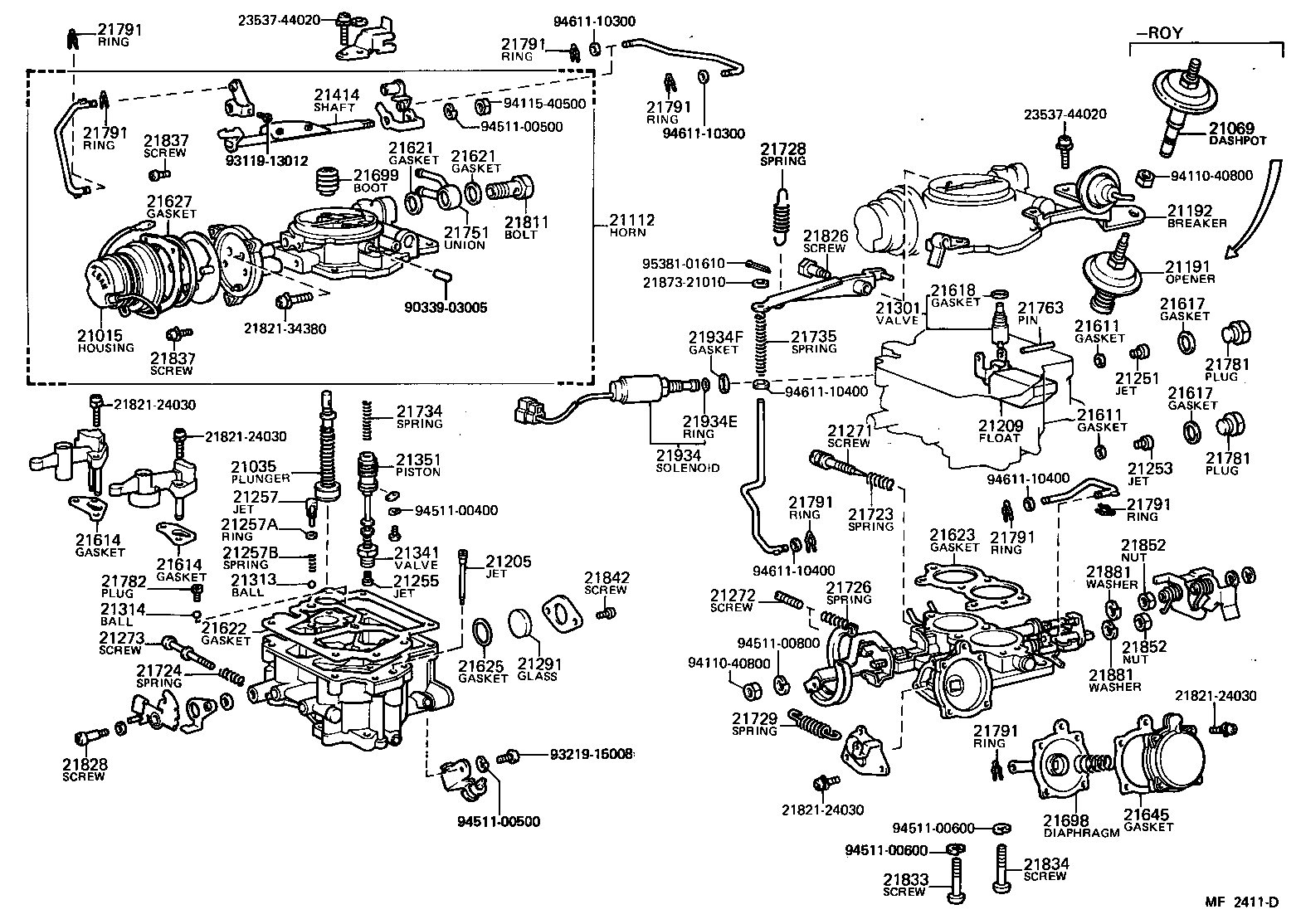  CROWN |  CARBURETOR