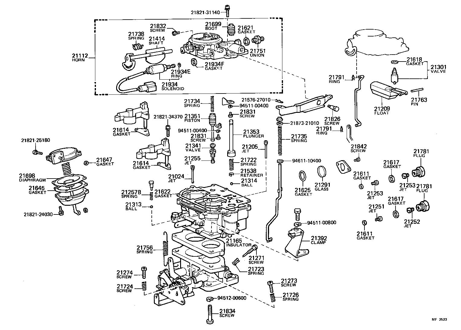  LAND CRUISER 60 |  CARBURETOR