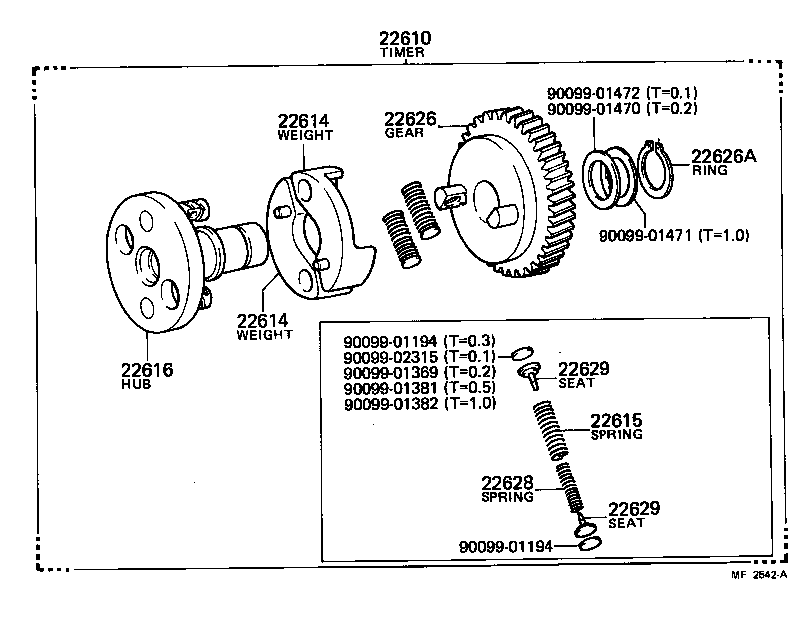  LAND CRUISER 40 |  AUTOMATIC TIMER