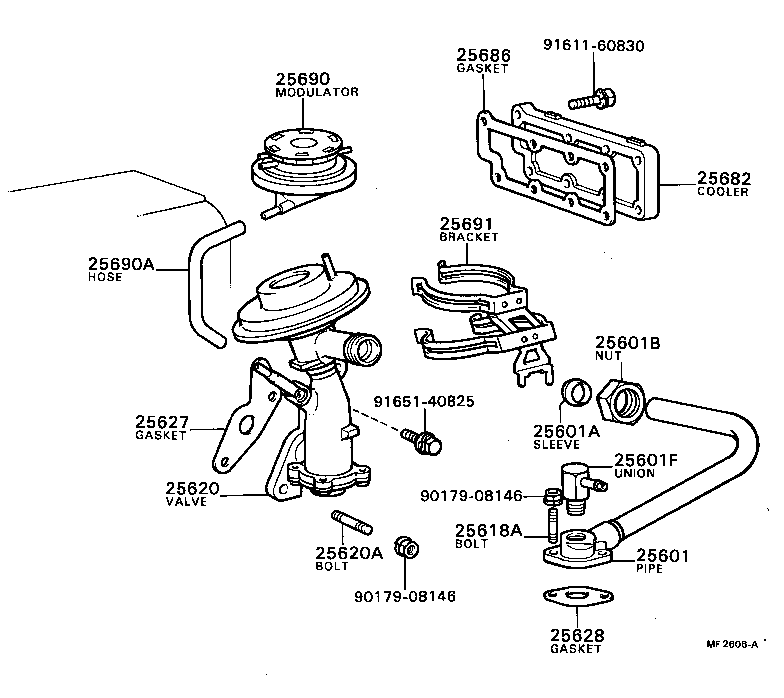  CELICA |  EXHAUST GAS RECIRCULATION SYSTEM