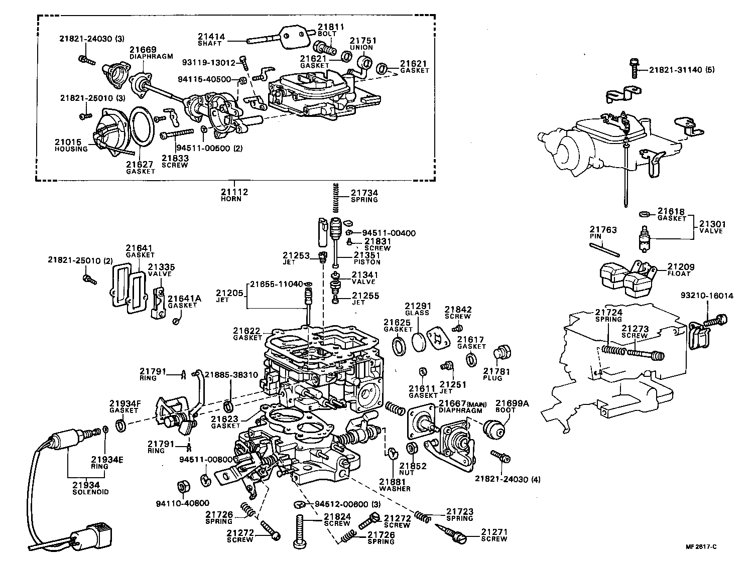  CELICA |  CARBURETOR