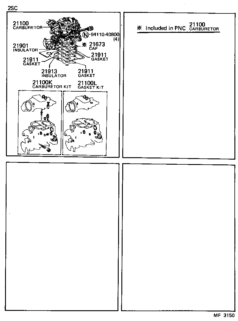  CELICA |  CARBURETOR ASSEMBLY