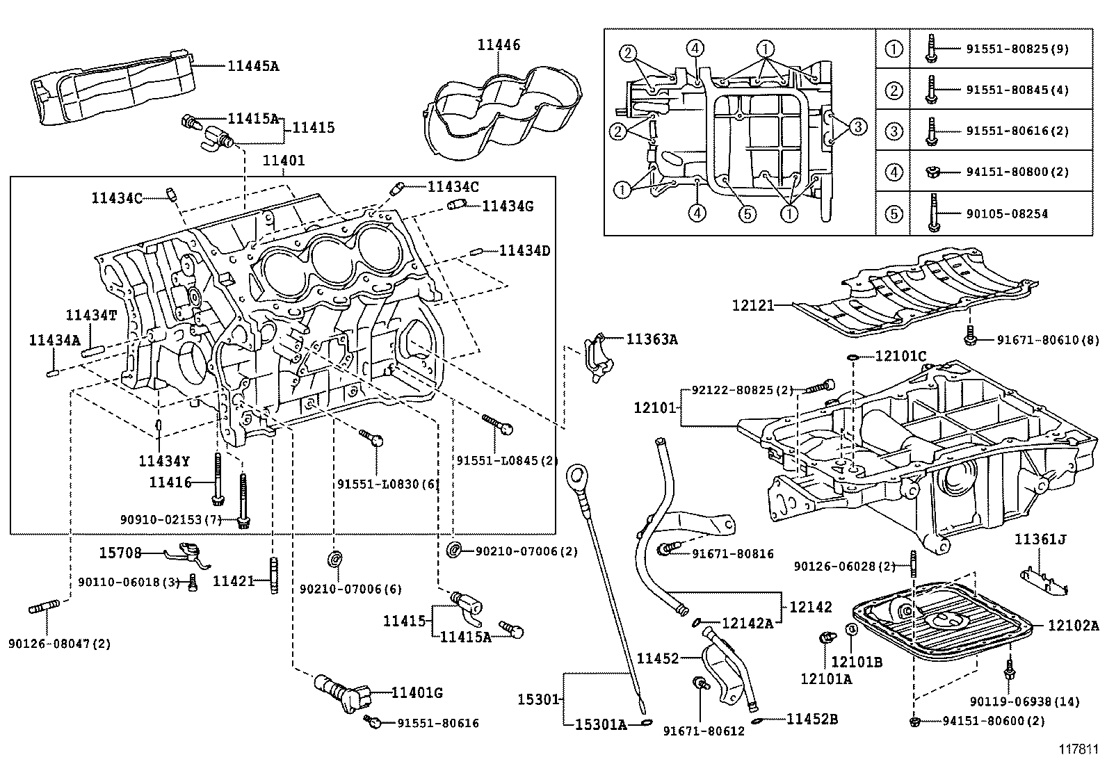 CROWN HYBRID |  CYLINDER BLOCK
