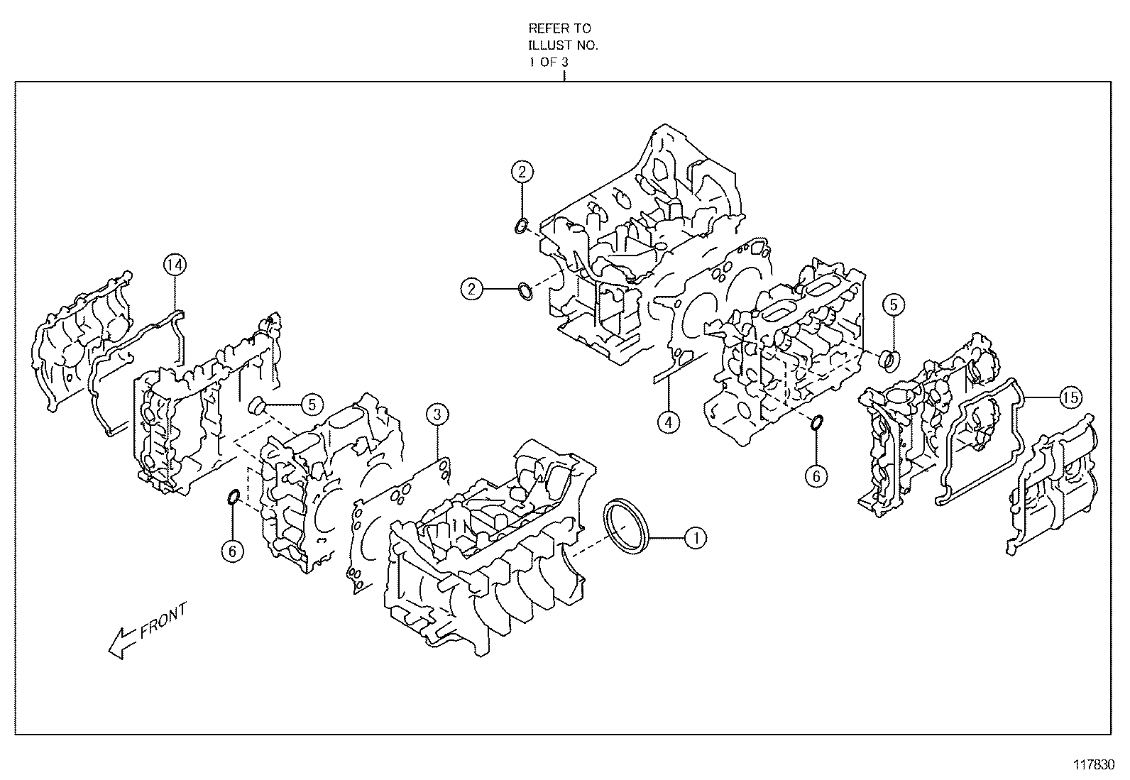  86 |  ENGINE OVERHAUL GASKET KIT