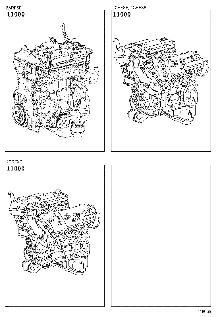  CROWN HYBRID |  PARTIAL ENGINE ASSEMBLY