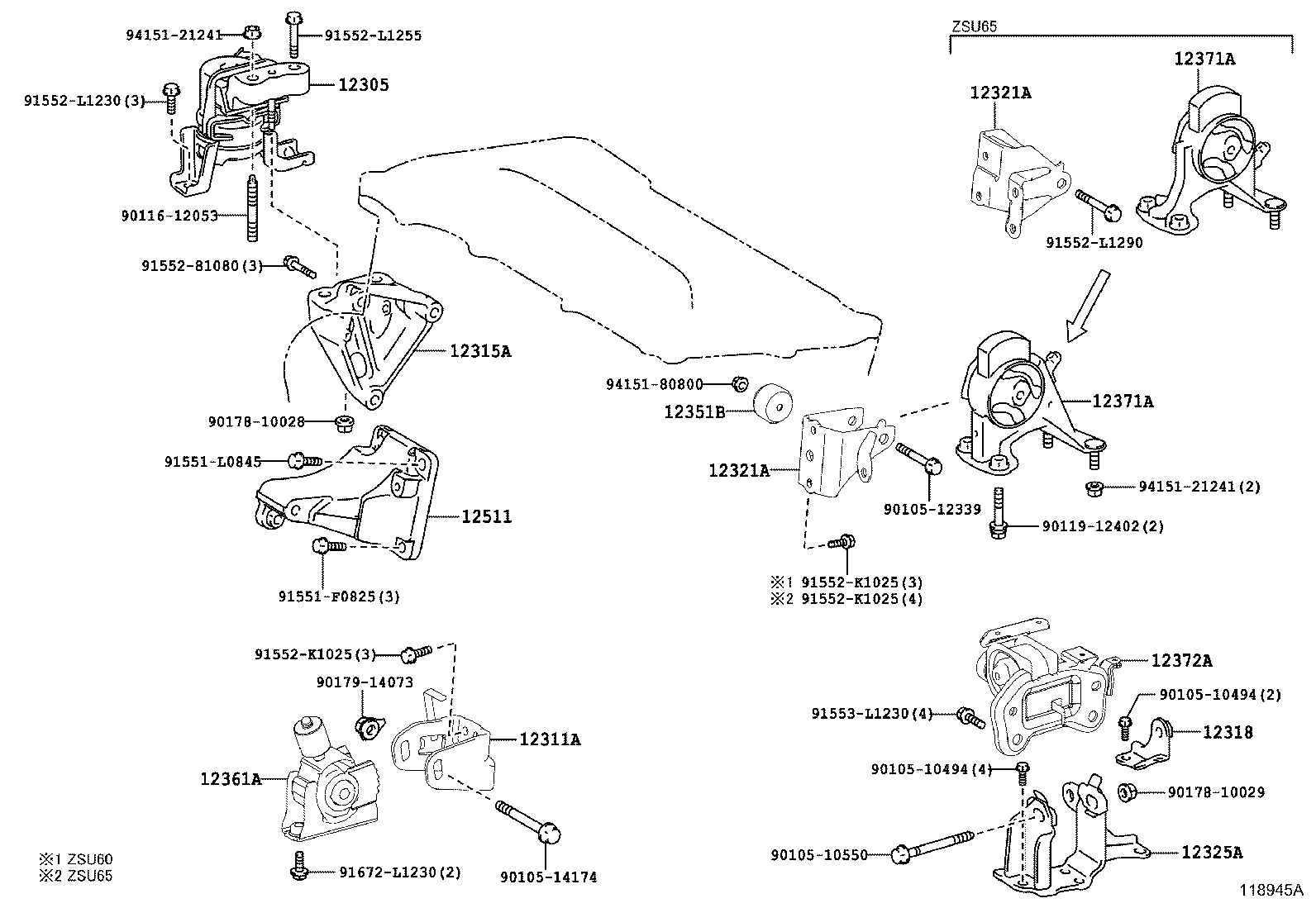  HARRIER |  MOUNTING