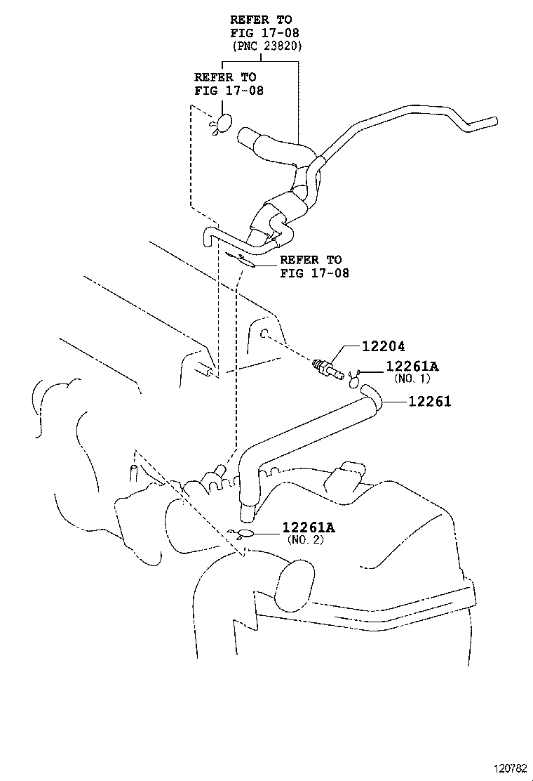  VITZ |  VENTILATION HOSE