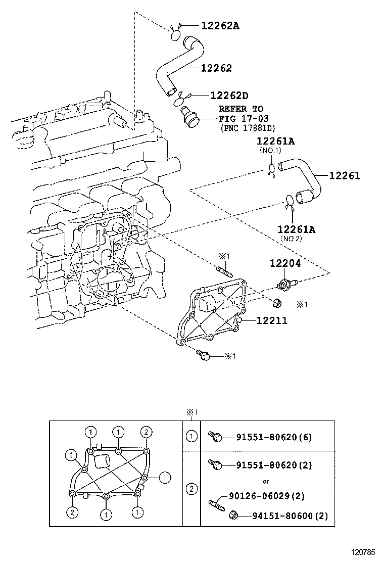  PRIUS A ALPHA |  VENTILATION HOSE