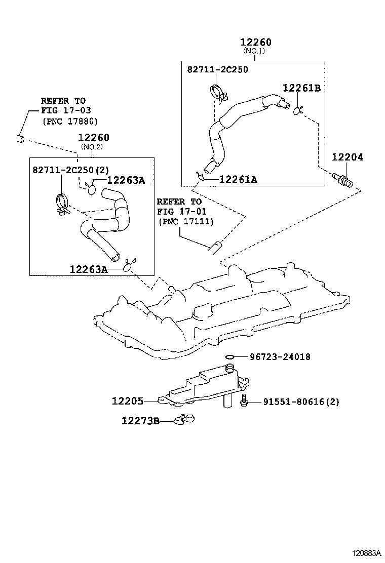  CROWN HYBRID |  VENTILATION HOSE