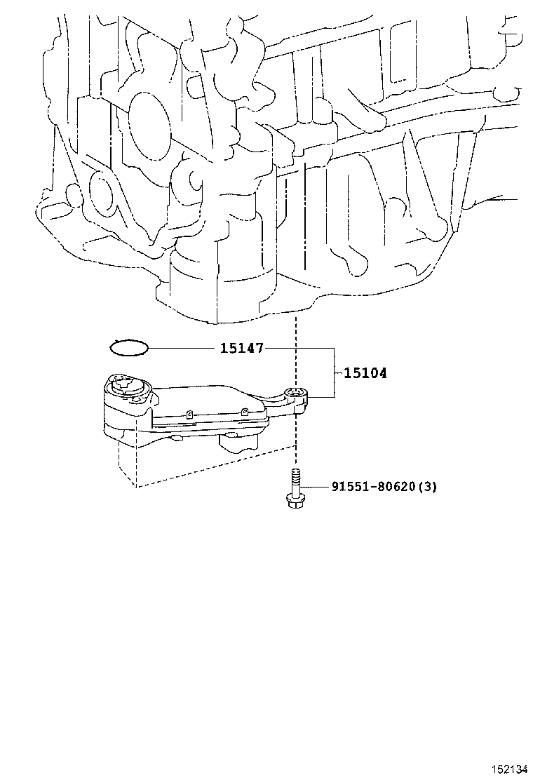  HARRIER |  ENGINE OIL PUMP