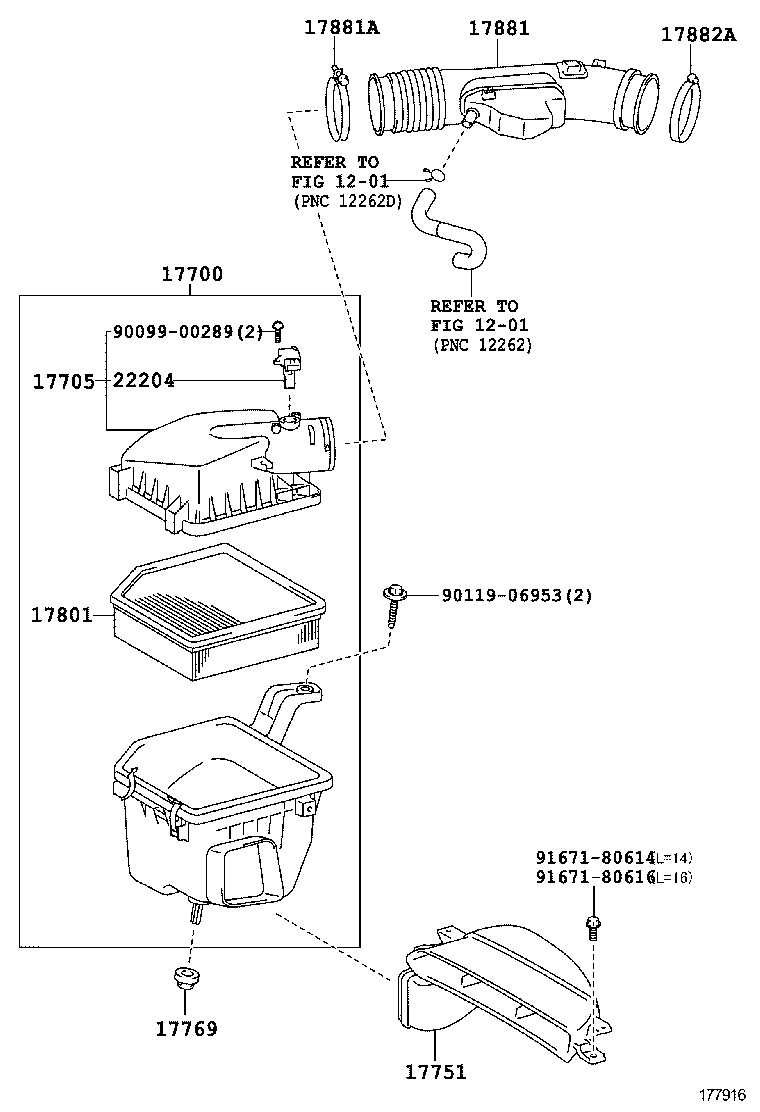  CROWN HYBRID |  AIR CLEANER