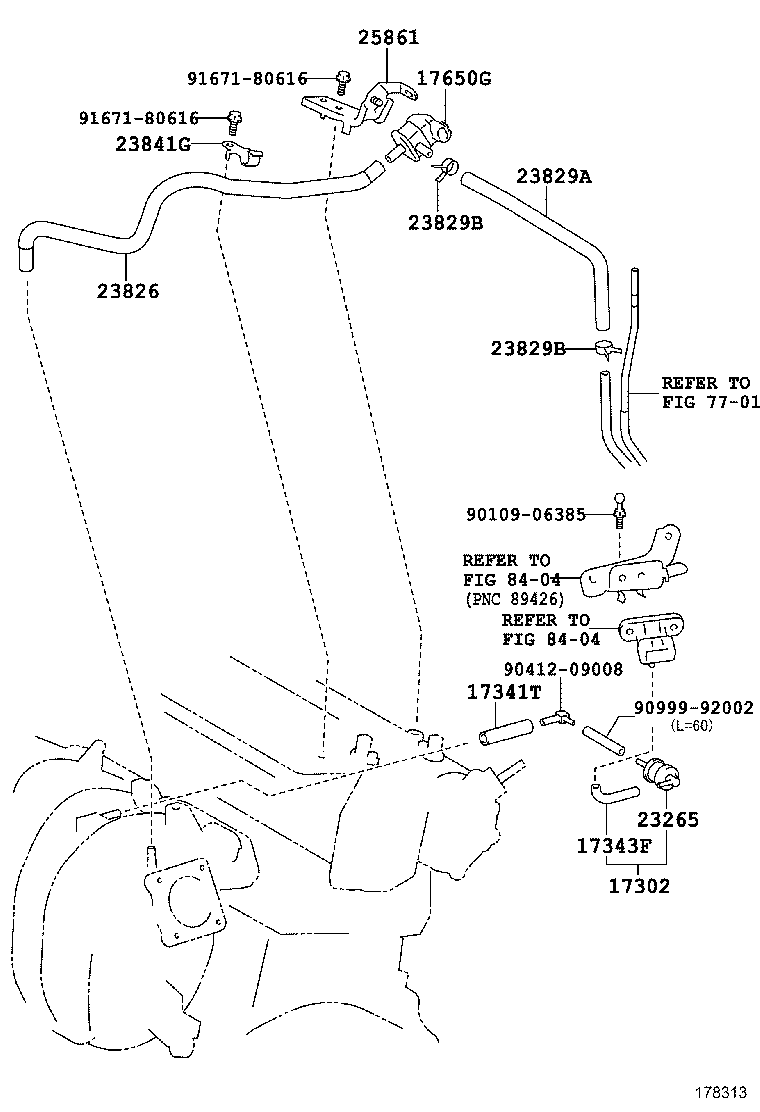  HARRIER |  VACUUM PIPING