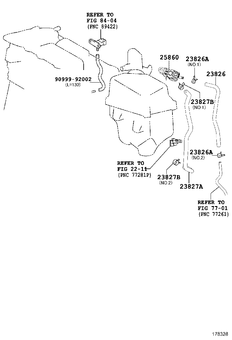  HARRIER |  VACUUM PIPING