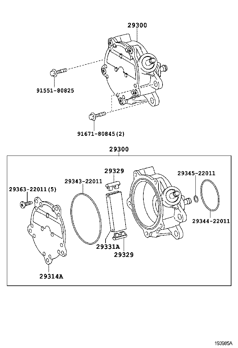  AURIS |  VACUUM PUMP