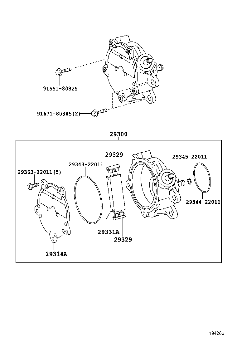  HARRIER |  VACUUM PUMP