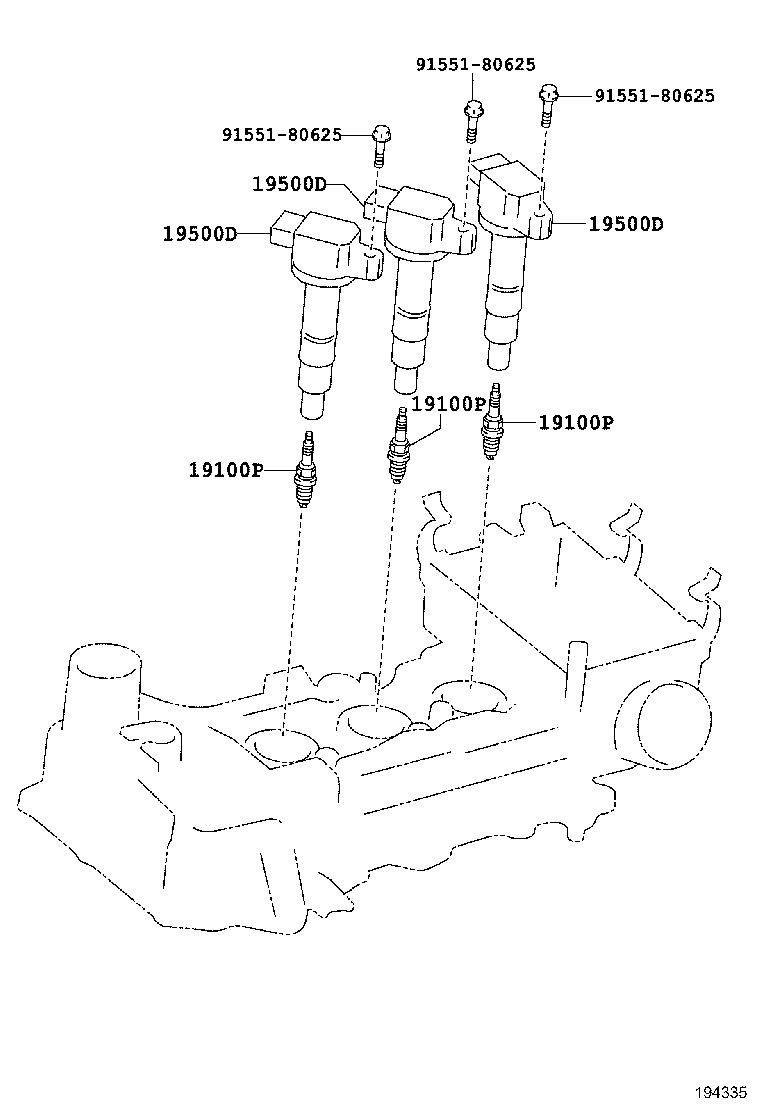  VITZ |  IGNITION COIL SPARK PLUG