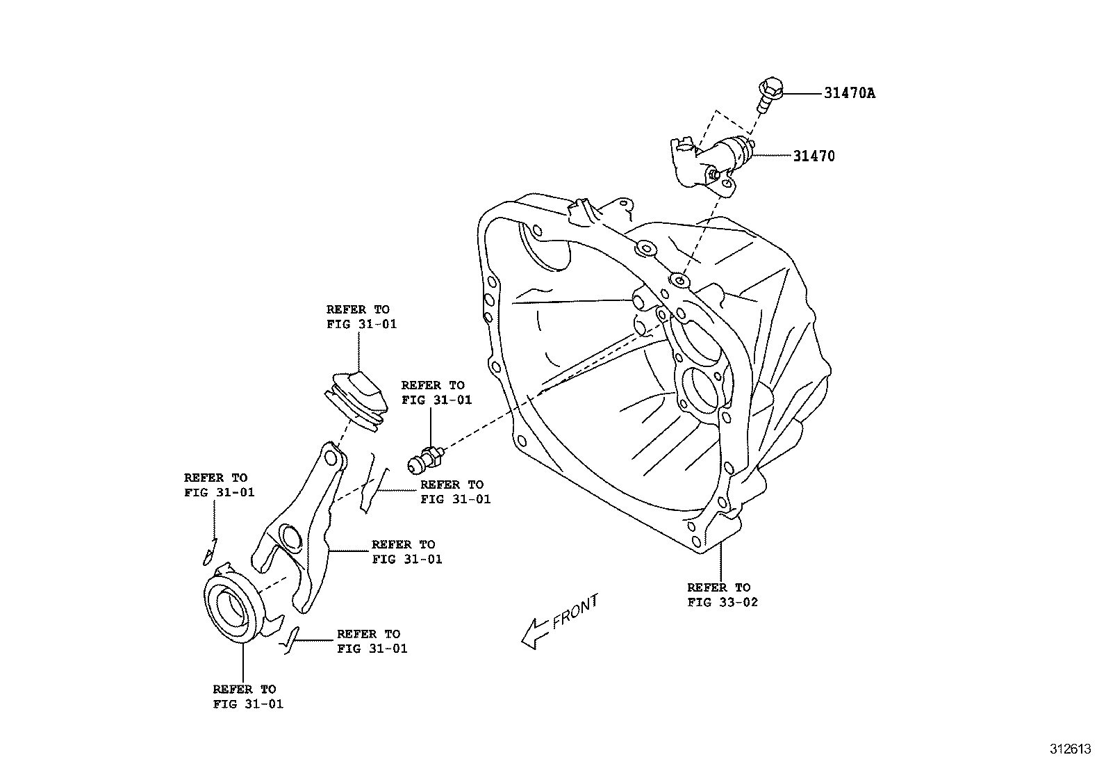  86 |  CLUTCH RELEASE CYLINDER