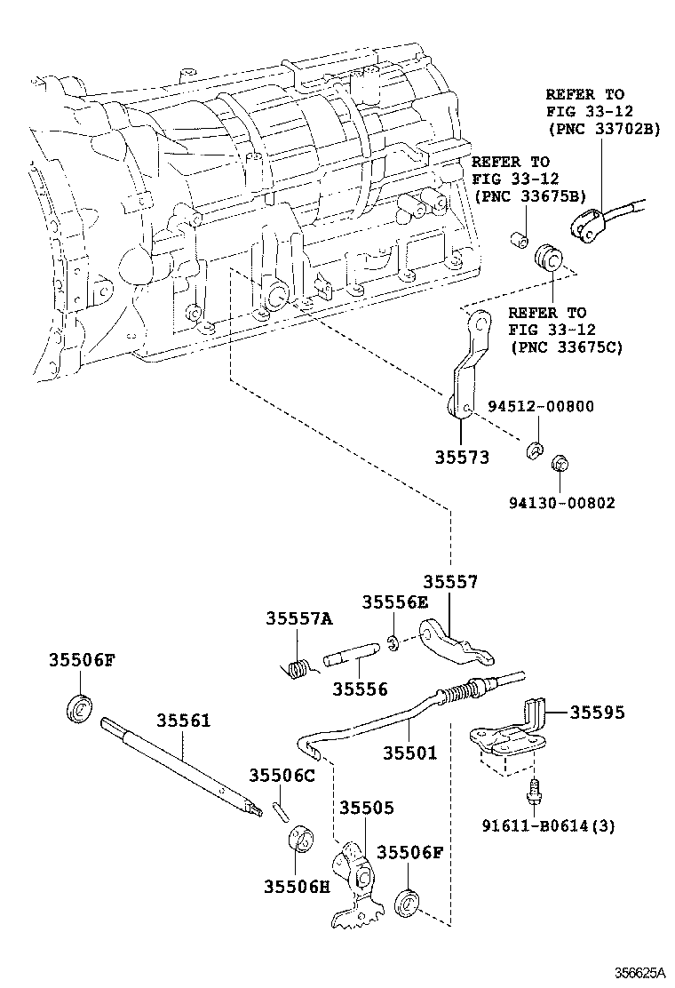  CROWN HYBRID |  THROTTLE LINK VALVE LEVER ATM