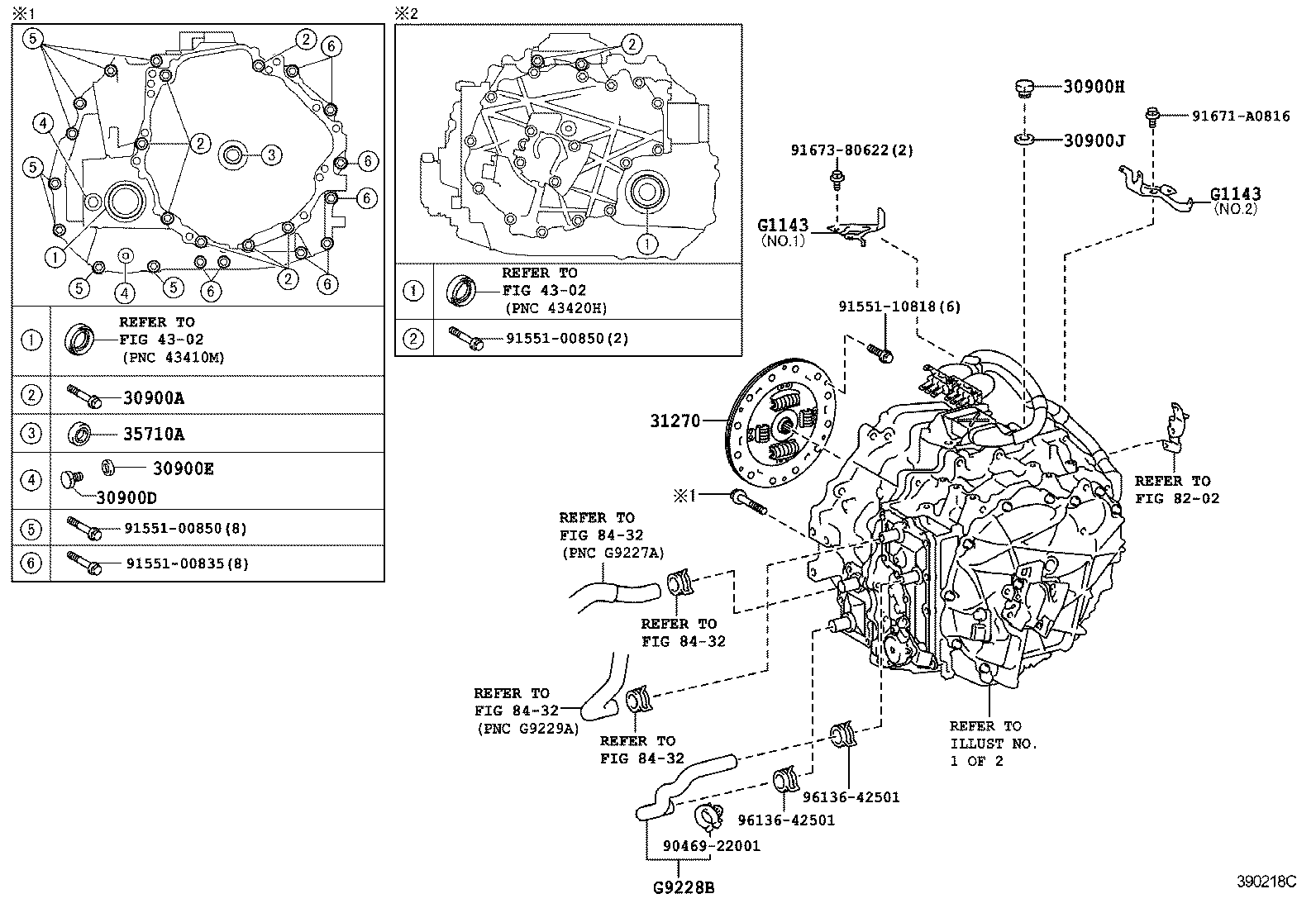  PRIUS A ALPHA |  TRANSAXLE ASSY HYBRID VEHICLE